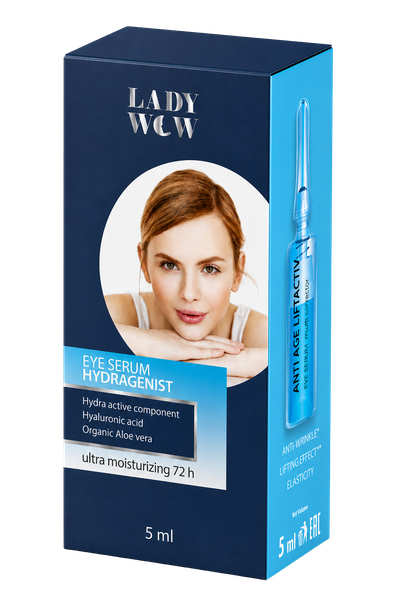 LADY WOW Serum mắt cấp ẩm & trị thâm 5ml
