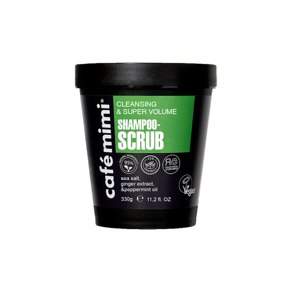 Dầu gội tẩy da chết dành cho tóc và da đầu CAFÉMIMI làm sạch và làm phồng tóc 330g