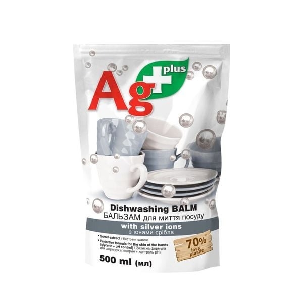 Nước Rửa Bát Bio Formula Ag+ Dạng Túi 500ml