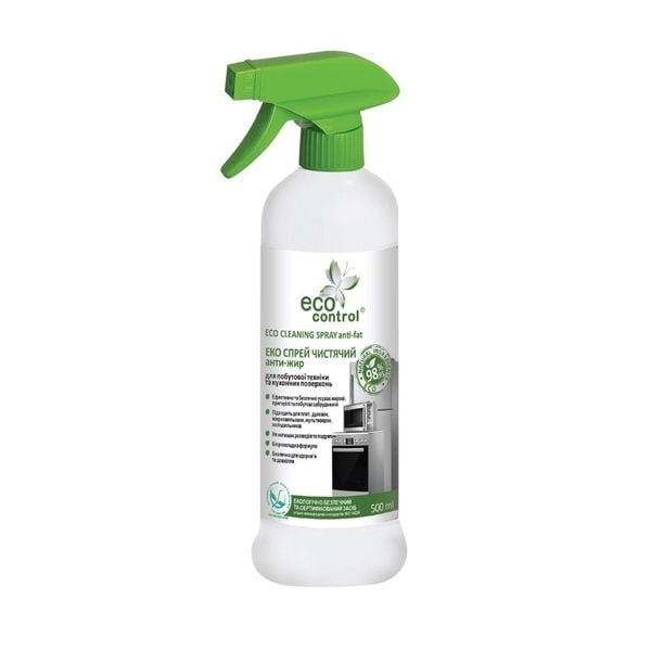 Nước làm sạch dầu mỡ Eco Control cho các thiết bị gia dụng và bề mặt bếp 500ml