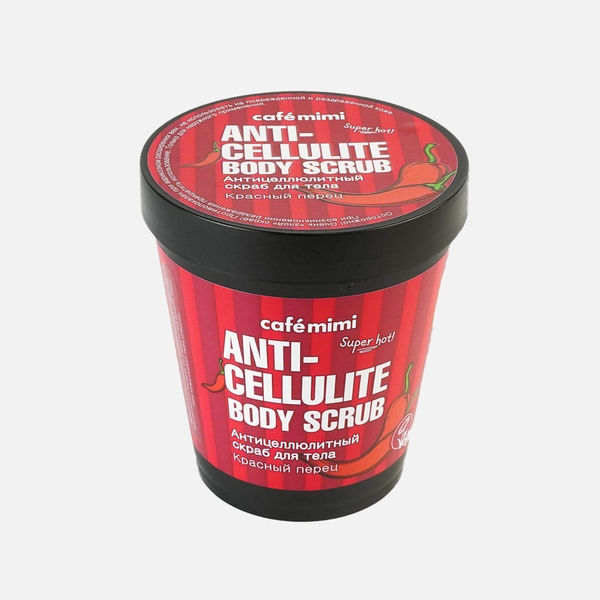 Tẩy tế bào chết toàn thân Cafemimi chống mỡ cứng từ chiết xuất ớt đỏ 330g