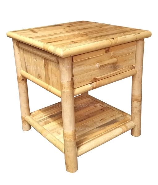 Bamboo bedside table