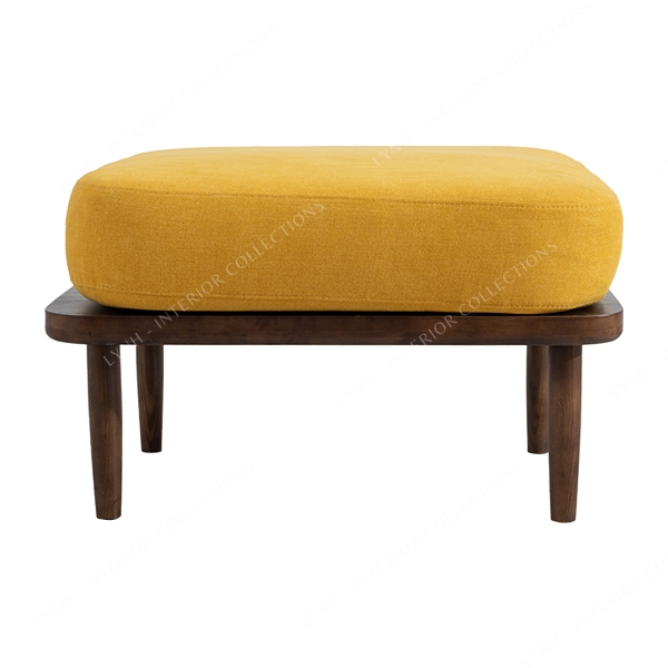 Sofa đơn gỗ tay cong LYNH-SF017