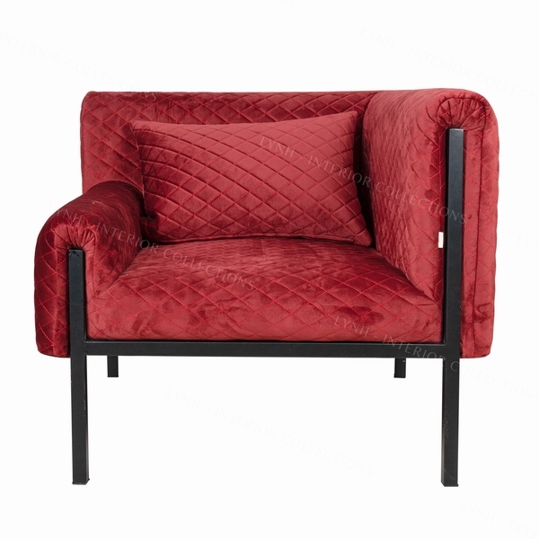 Sofa đơn vuông khung sắt LYNH-SF006