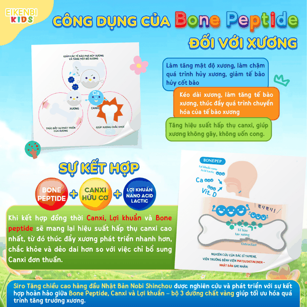 Siro Tăng Chiều Cao Nobi Shinchou Nhật Bản (Hộp 15 ống 10ml)