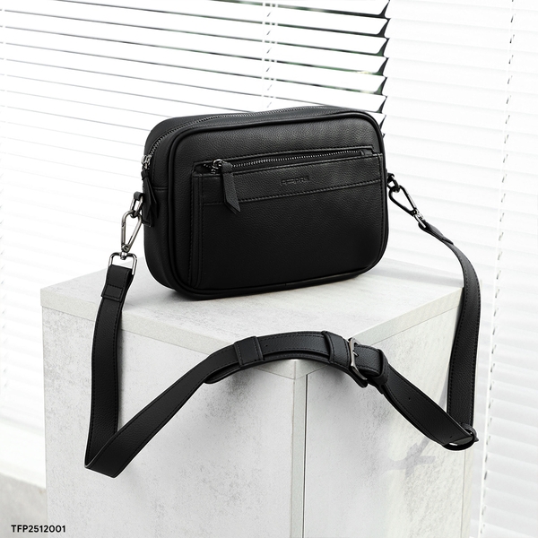 Túi Đeo Chéo Fapas Vero - Đen