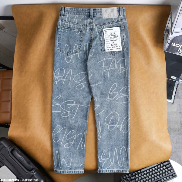 Quần Jean Fapas Straight Amy