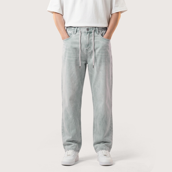 Quần Jean Fapas Straight Stretch