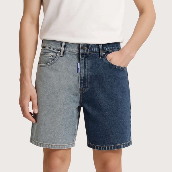 Shorts Jean Fapas Relaxed Tree