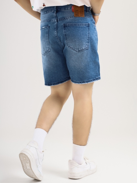 Quần Shorts Jean Relaxed Ruber