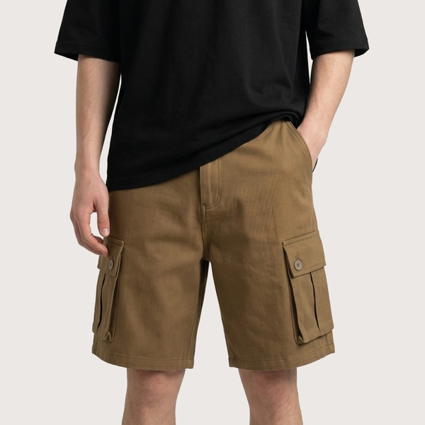 Shorts Kaki Fapas Baggy Polycase