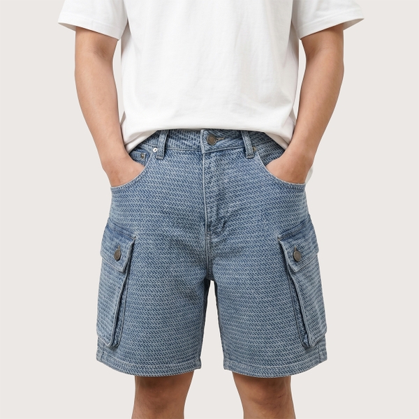 Shorts Jean Fapas Relaxed Machine