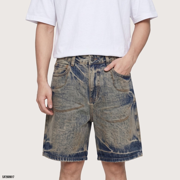 Shorts Jean Fapas Relaxed Noble