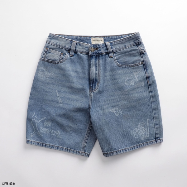 Shorts Jean Fapas Baggy Magic