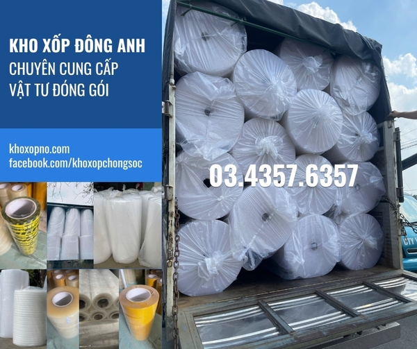 KHO XỐP ĐÔNG ANH - BẢO VỆ HÀNG HÓA TRÊN MỌI HÀNH TRÌNH