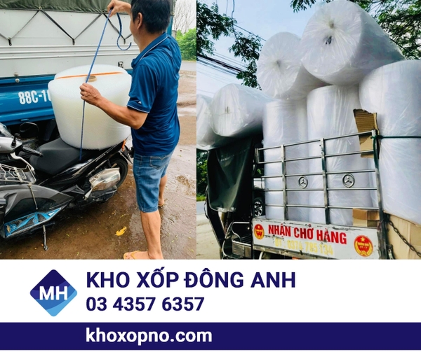Kho Xốp Đông Anh bán buôn và bán lẻ vật tư đóng gói
