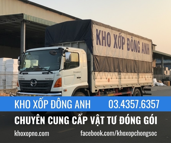 KHO XỐP ĐÔNG ANH – Chuyên Vật Tư Đóng Gói Giá Tốt – Giao Nhanh Trong Ngày