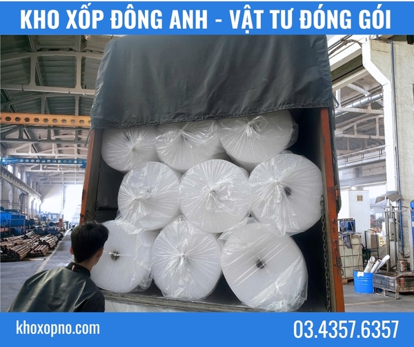 Địa chỉ mua cuộn xốp hơi (xốp nổ, xốp khí, xốp chống sốc) chất lượng tại Đông Anh Hà Nội