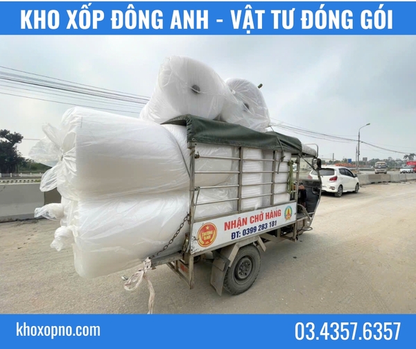 Kho Xốp Đông Anh – Chuyên cung cấp xốp hơi, xốp foam, màng PE chất lượng, giá rẻ tại Đông Anh