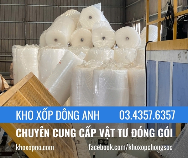 Kho Xốp Đông Anh – Cung Cấp Xốp Hơi, Xốp Foam, Màng PE Chuyên Nghiệp Tại Hà Nội