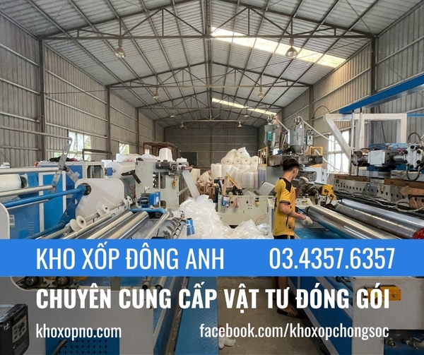 Kho Xốp Đông Anh – Chuyên Cung Cấp Xốp Hơi, Xốp Foam, Băng Dính Đóng Gói Uy Tín Hàng Đầu!