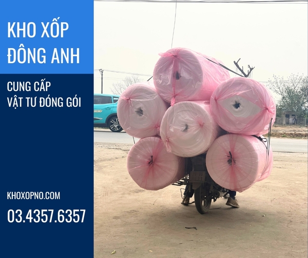 Kho Xốp Đông Anh chuyên phân phối sỉ lẻ xốp foam PE xốp mút bọc hàng