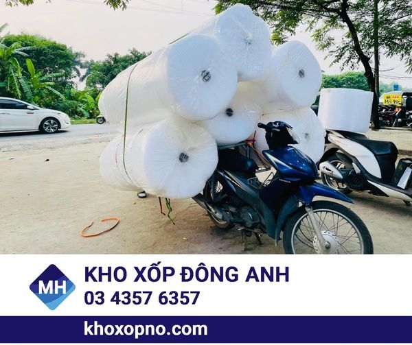 Sản phẩm cuộn xốp hơi chống sốc đóng gói bọc hàng