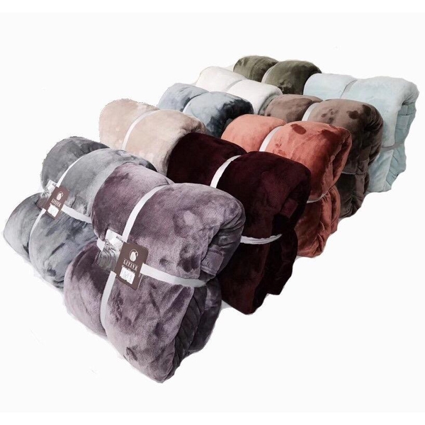 Chăn tuyết màu cao cấp kt 200x 230