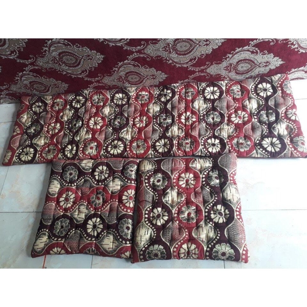 Bộ thảm ghế gỗ 50x50 *50x180