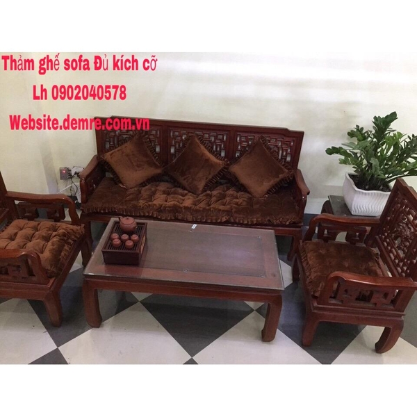 Thảm ghế sofa tuyết nhung