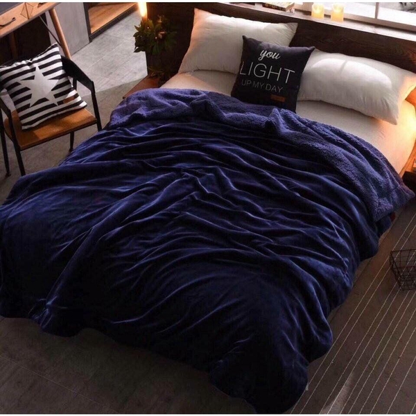 Chăn lông cừu NK KT 200x230