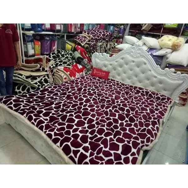Chăn lông cừu kt 200x230