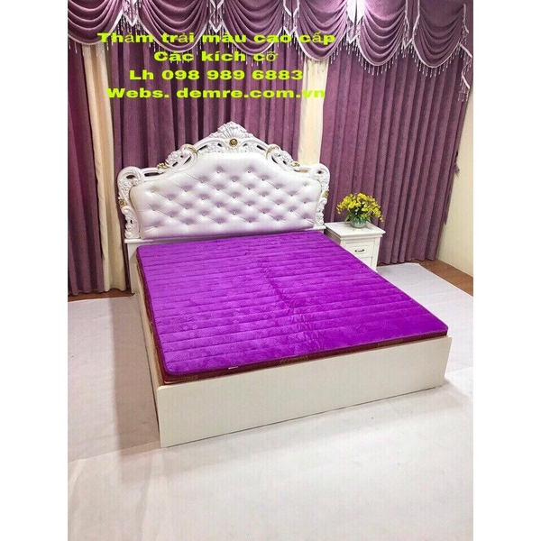Thảm chải giường cap cấp160x200