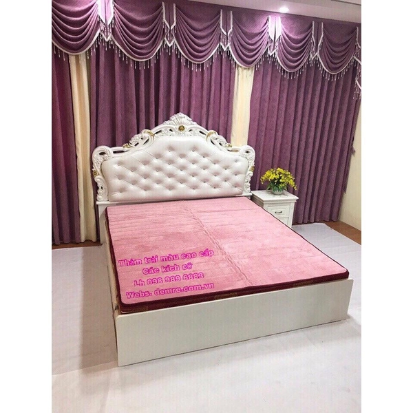 Thảm chải giường cap cấp160x200