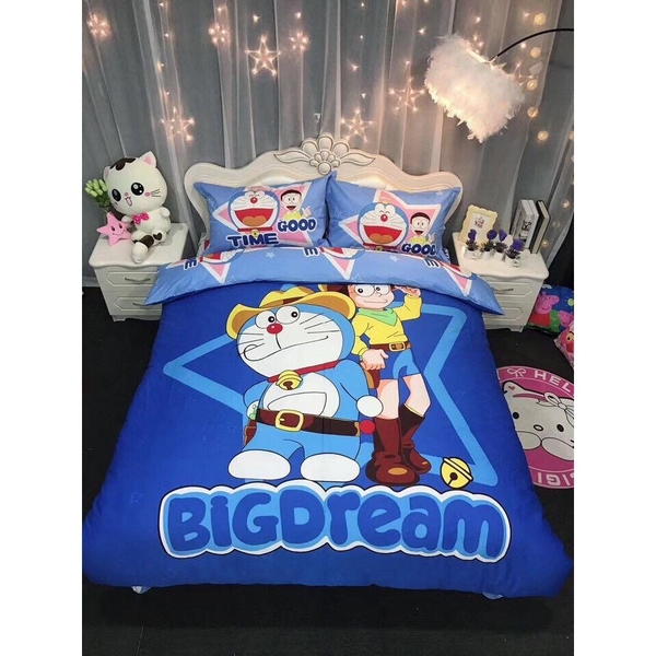 Bộ chăn ga gối 3D 160x200-180x200