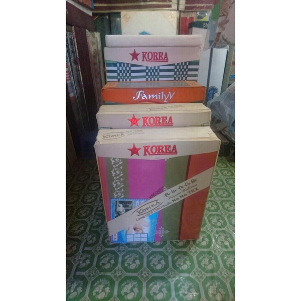 Đệm Bông Ép Hàn Quốc  90x190 dày 5F