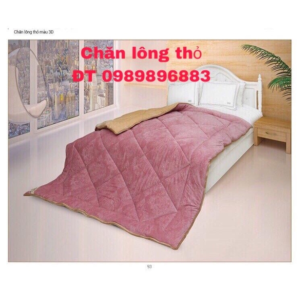 Chăn lông thỏ cao cấp KT 200x230