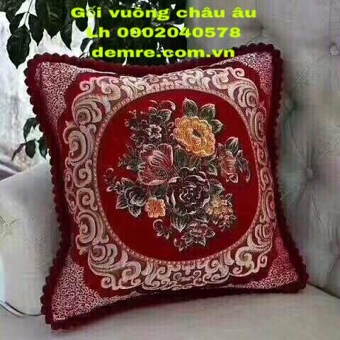 Gói vuông tựa.châu âu.50x50