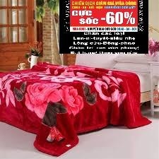 Chăn len siêu đẹp kt 200x230