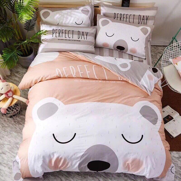 Bộ chăn ga gối 3D 160x200