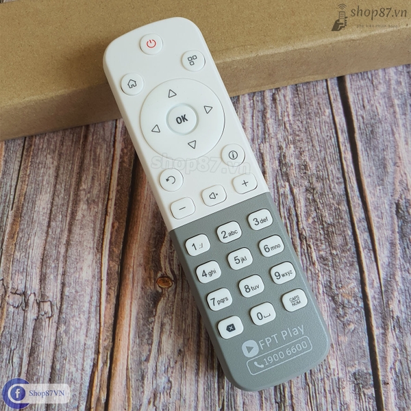 Điều khiển FPT tv 4K FX6 truyền hình Shop87.vn - Phụ kiện chính hãng
