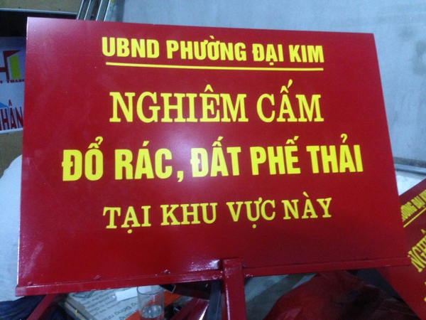 biển cấm 