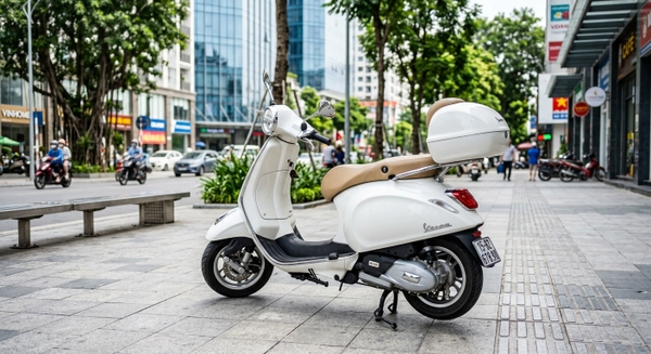 Đánh Giá Xe Ga AT88 Royal 50cc Chi Tiết: Kiểu Dáng Vespa Sang Trọng