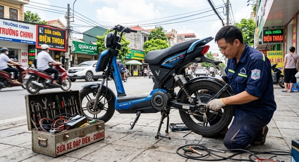 Dịch Vụ Sửa Xe Đạp Điện Tại Hải Phòng Uy Tín, Giá Rẻ, Cứu Hộ 24/7