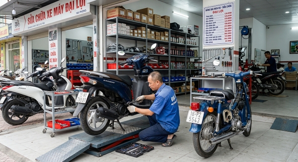 Sửa Xe Máy Hải Phòng: Địa Chỉ Uy Tín, Bảng Giá & Mẹo Tránh Chặt Chém