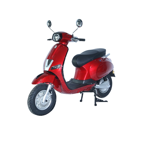 Xe máy điện Vespa trẻ em cao cấp 12V màu trắng BBT666BT