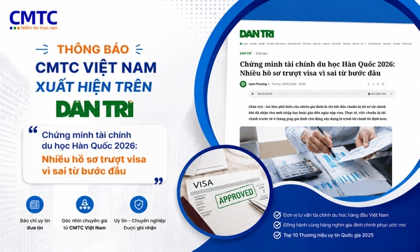 CMTC Việt Nam xuất hiện trên báo Dân trí