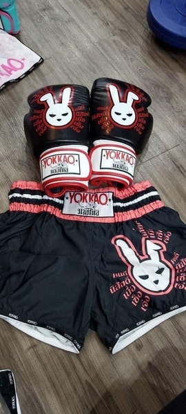 GĂNG YOKKAO ANGRY BUNNY BOXING GLOVES | Boxing Gym Store VN