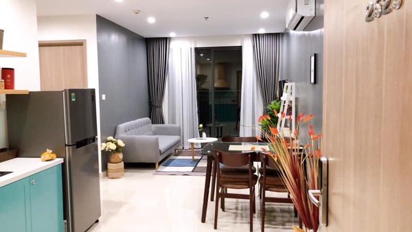 Cho thuê căn hộ 2 phòng ngủ + 1 Vinhome Ocean Park full nội thất liên hệ Mr Chiến: 0967688693