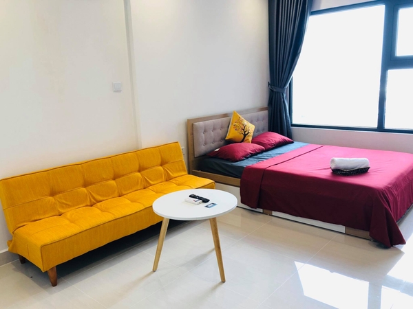 Cho thuê căn hộ studio Vinhome Ocean Park full nội thất liên hệ Mr Chiến: 0967688693